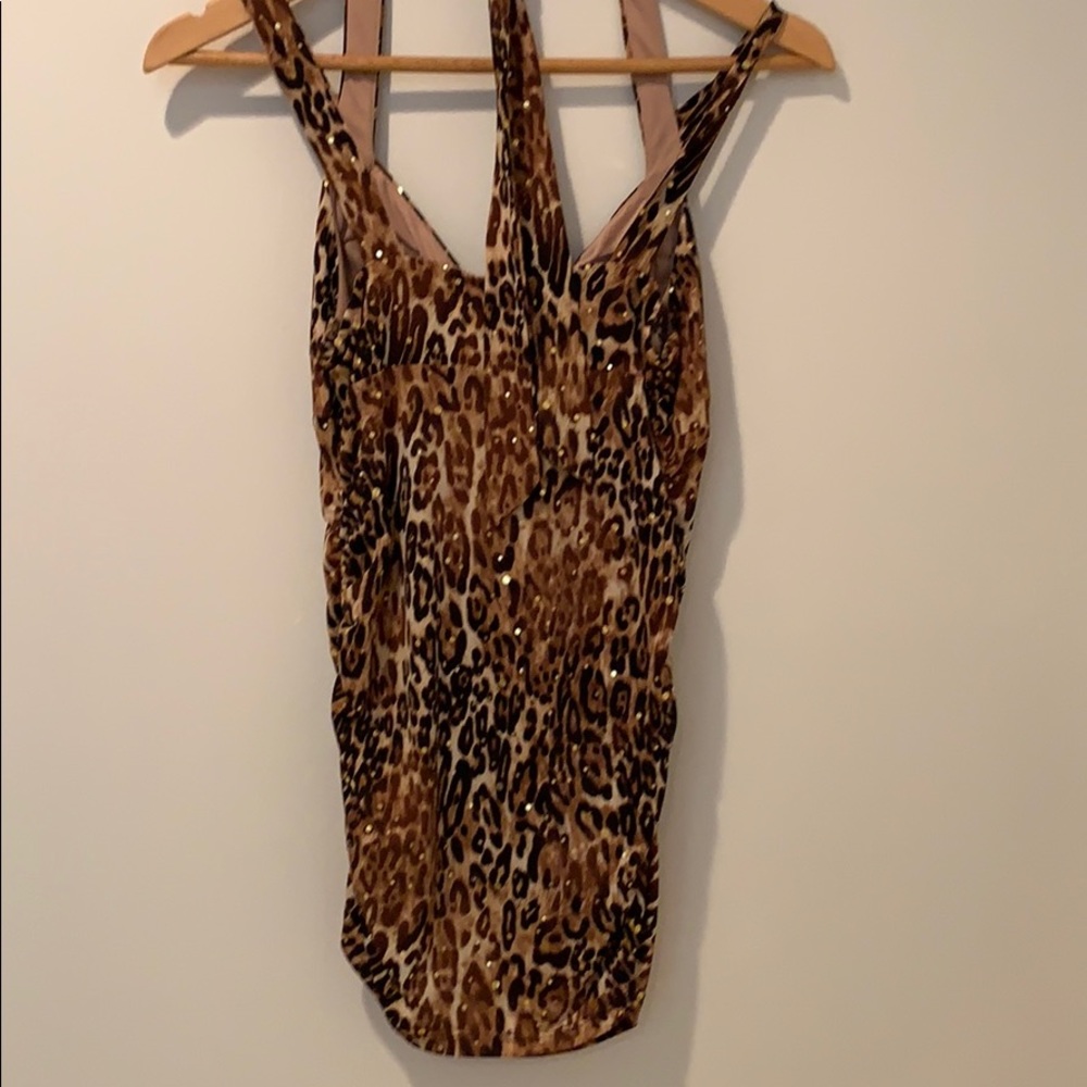 Cache Leopard Print Cami - Picture 4 of 5